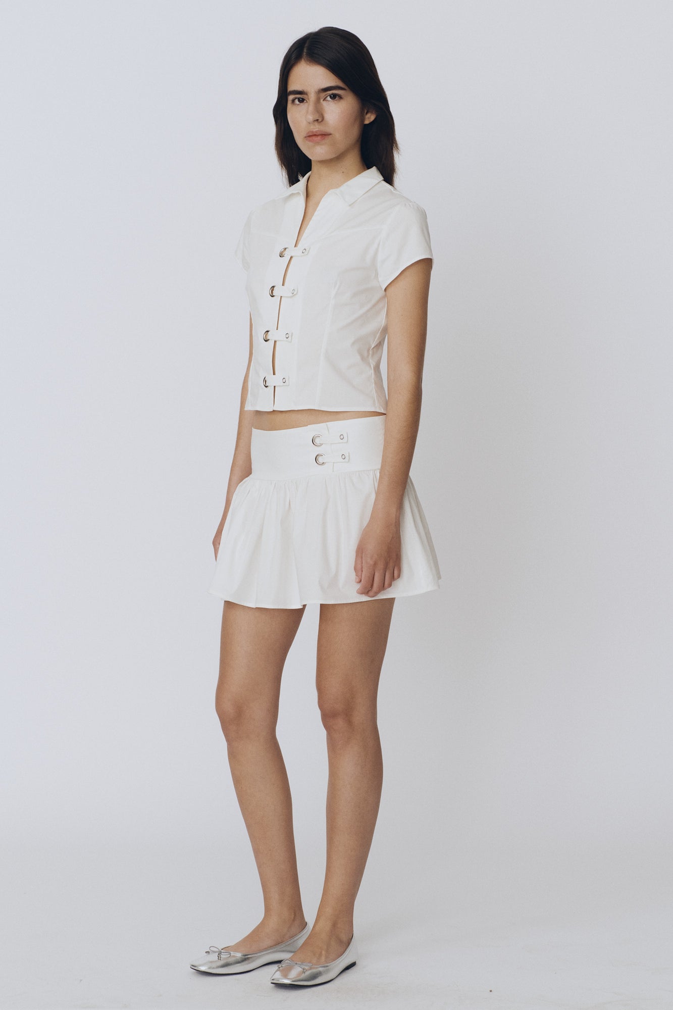Nina Shirt White