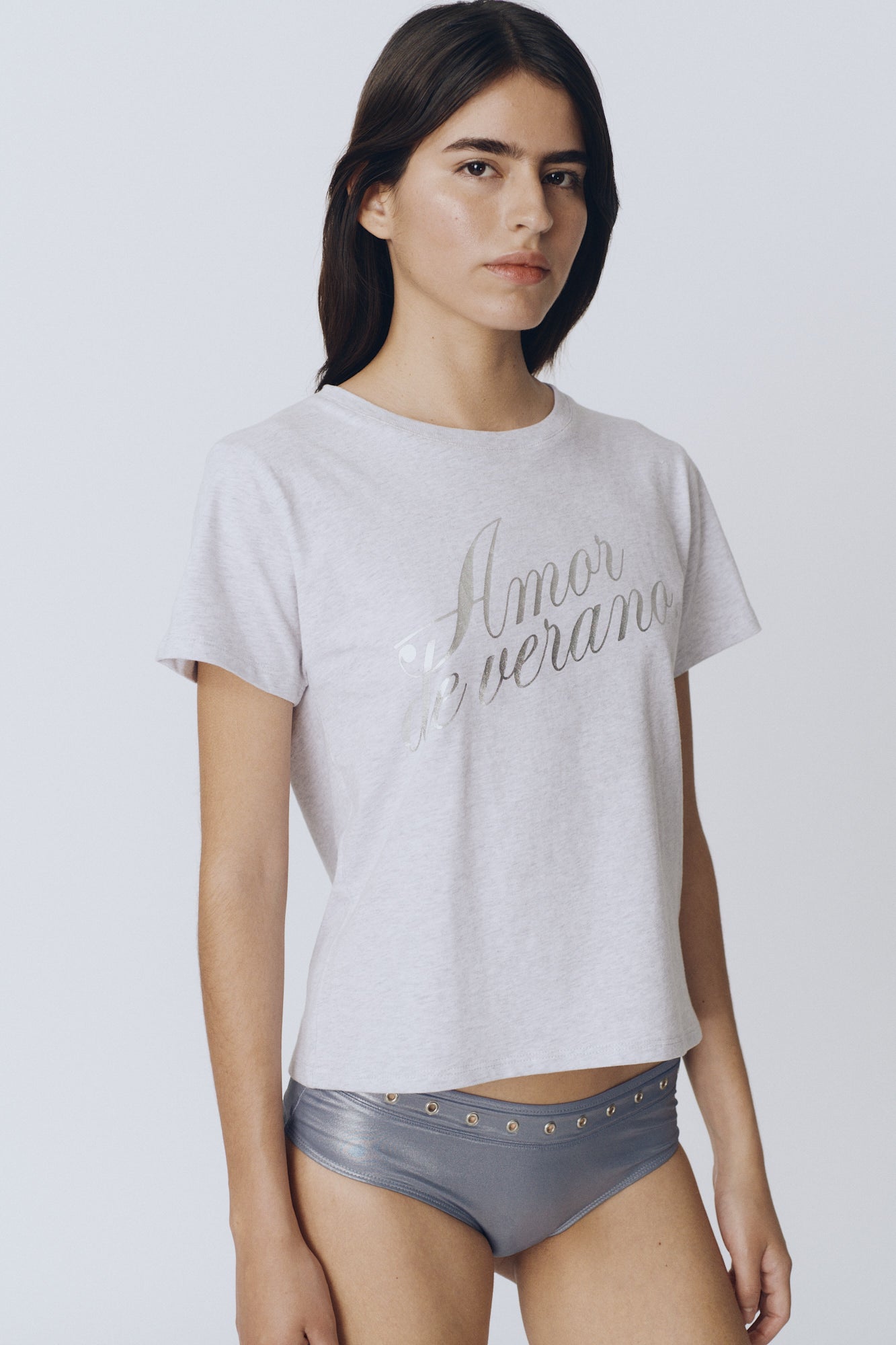 Amor de Verano T-Shirt Light Grey