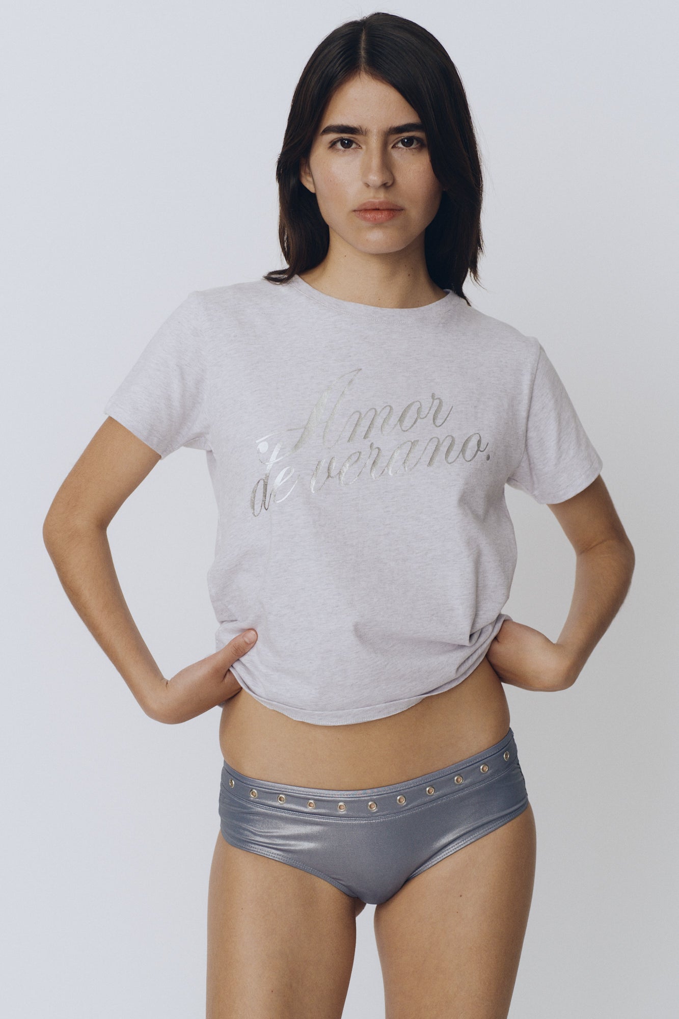 Amor de Verano T-Shirt Light Grey