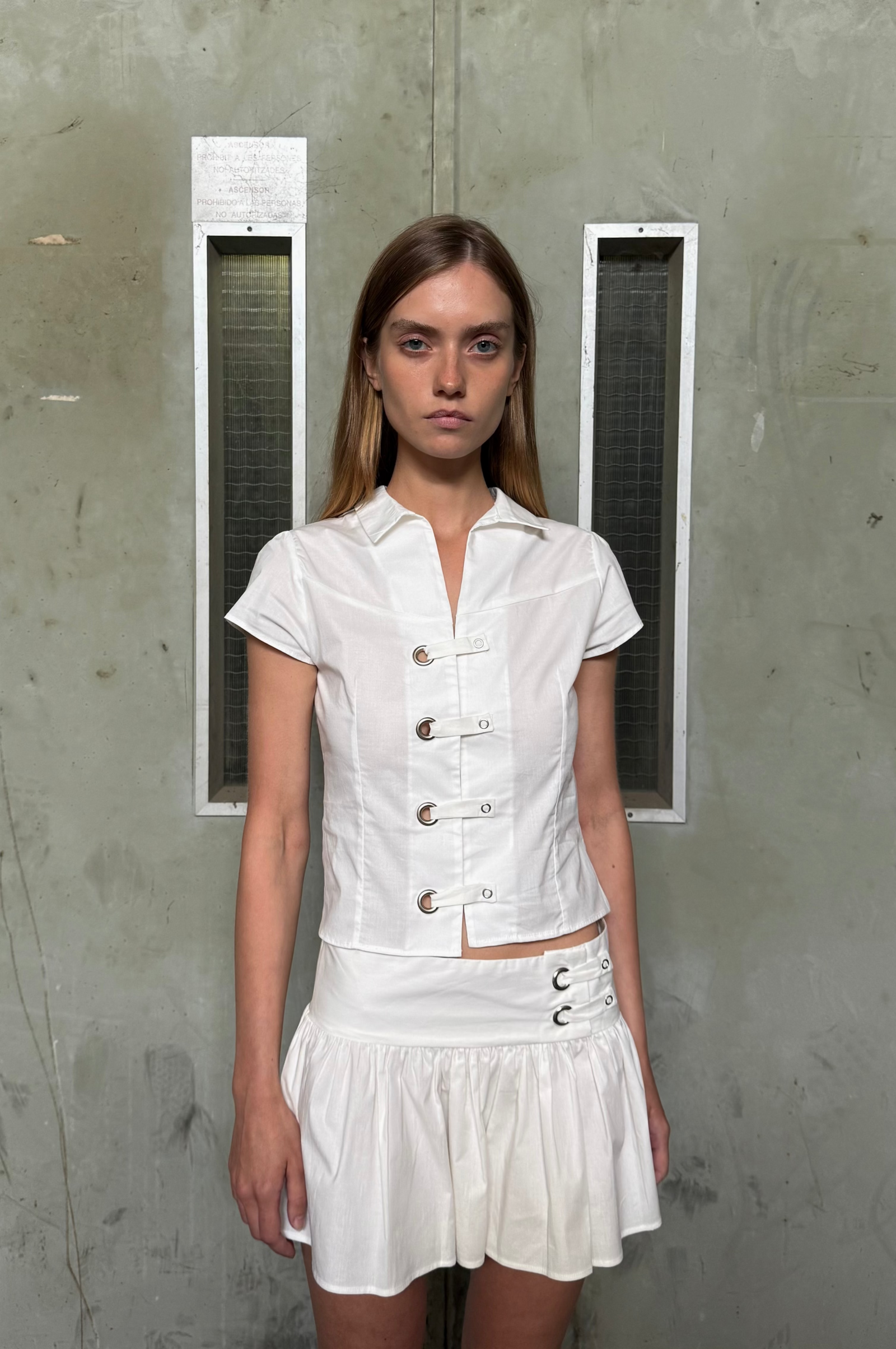 Nina Shirt White