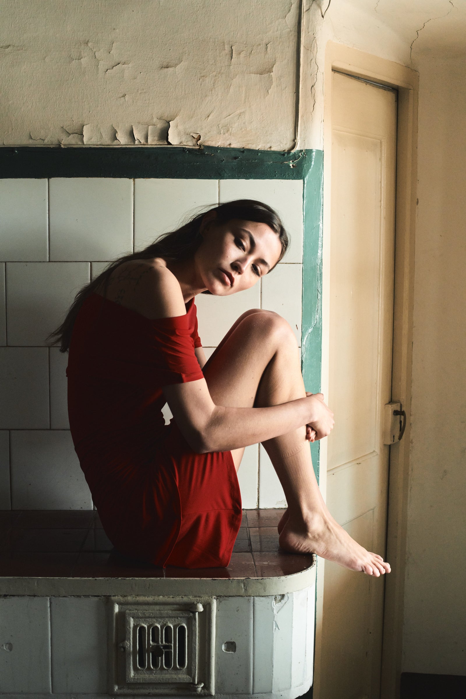 Querida Dress Red