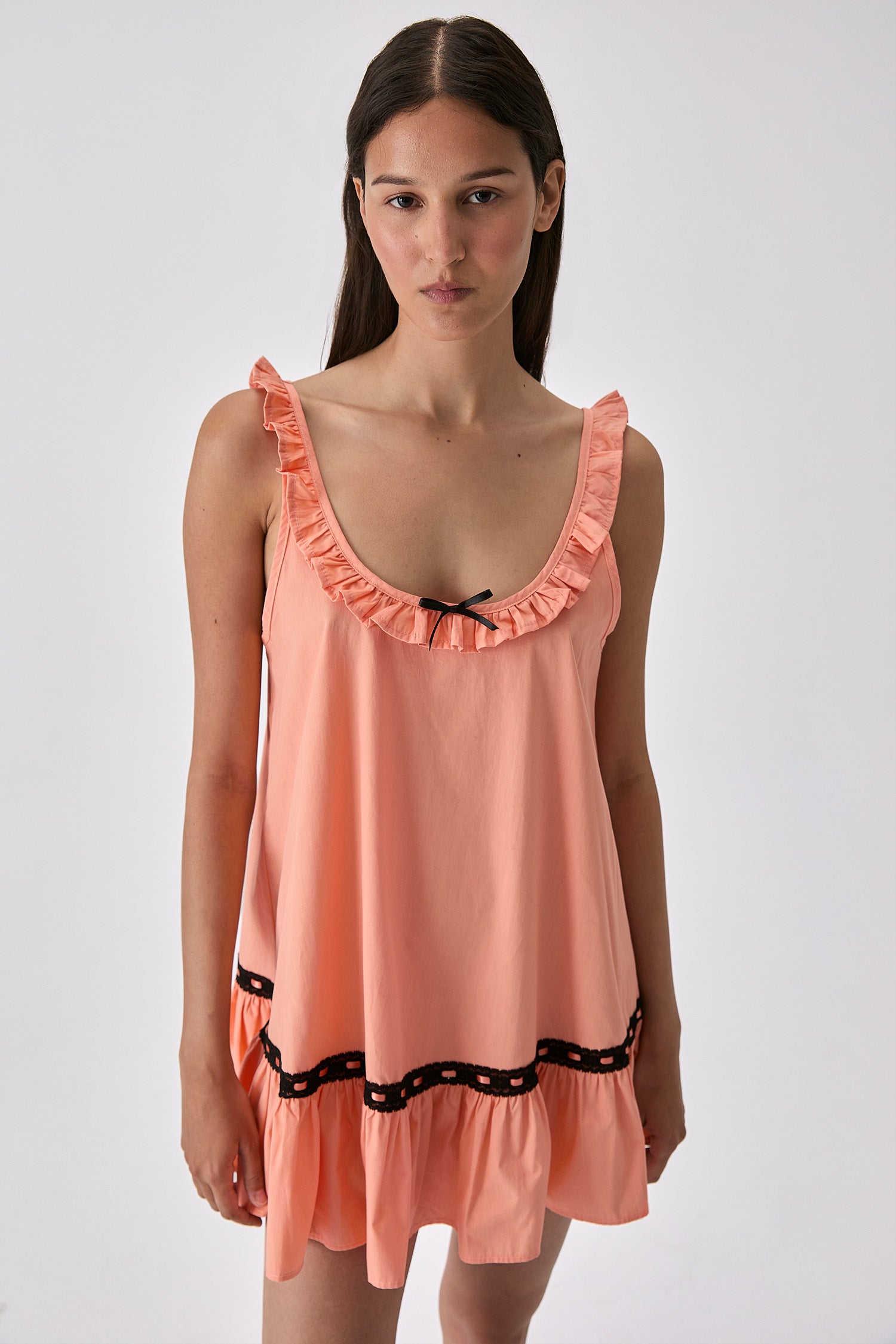 Mary Dress Coral
