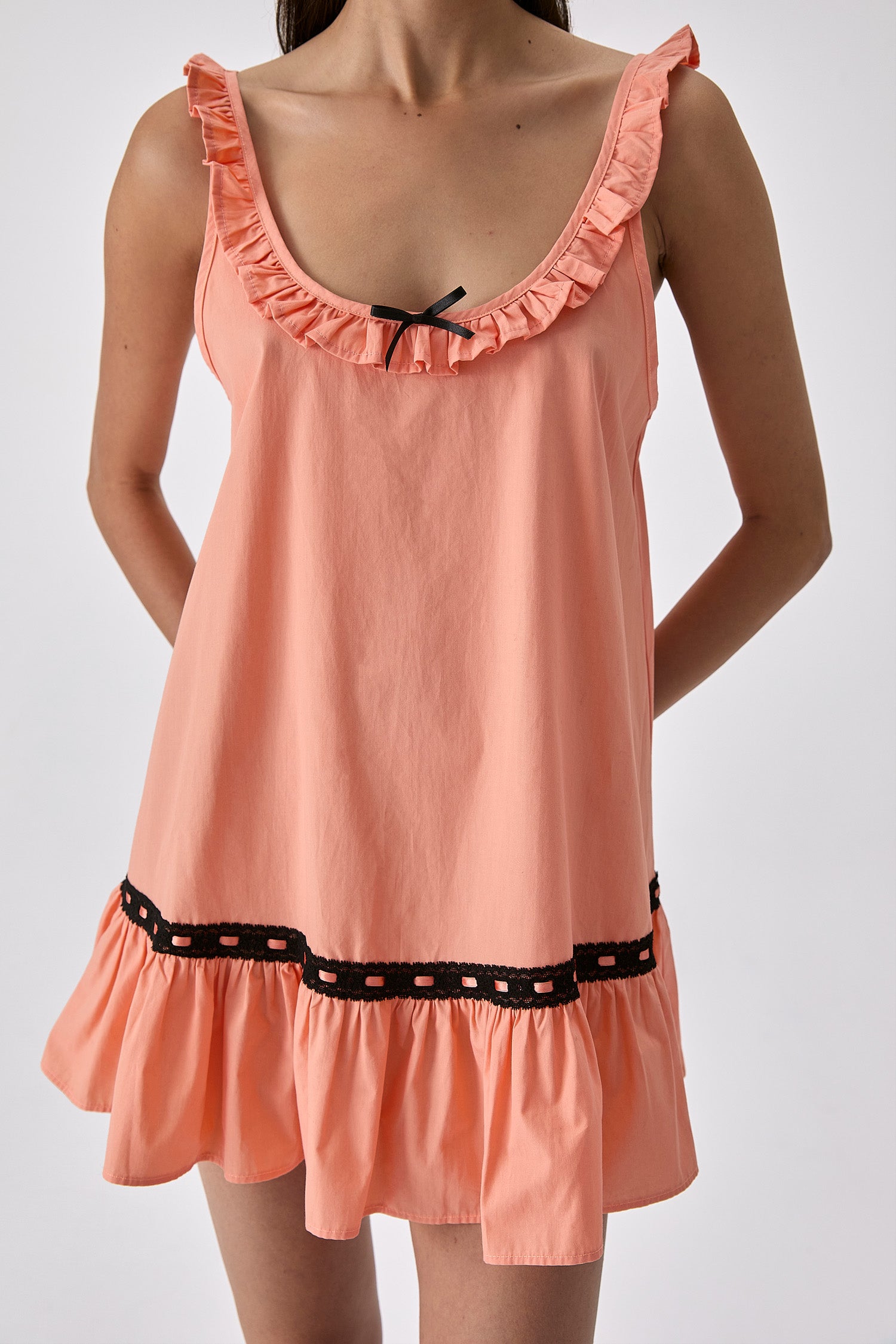 Mary Dress Coral