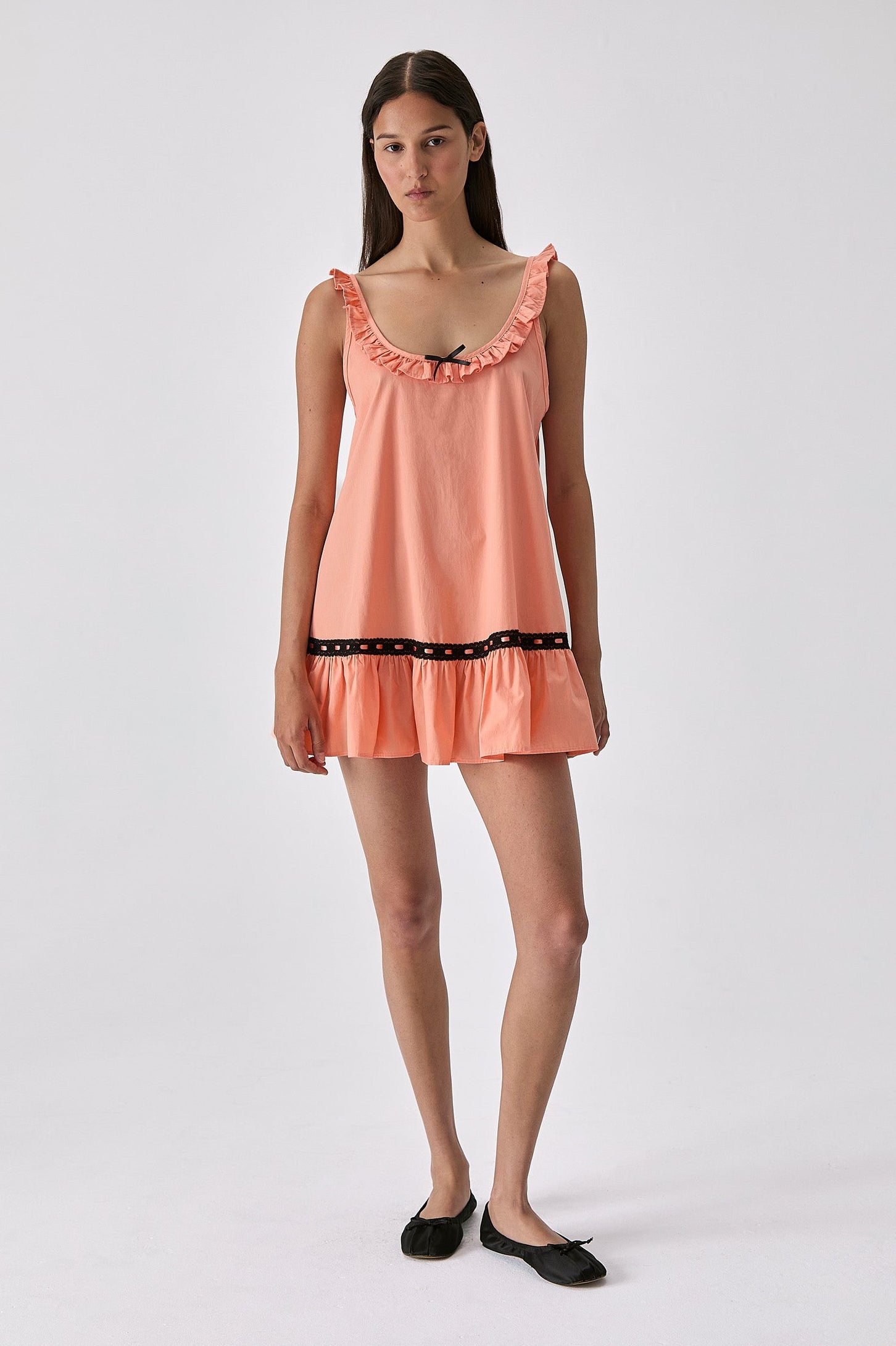 Mary Dress Coral