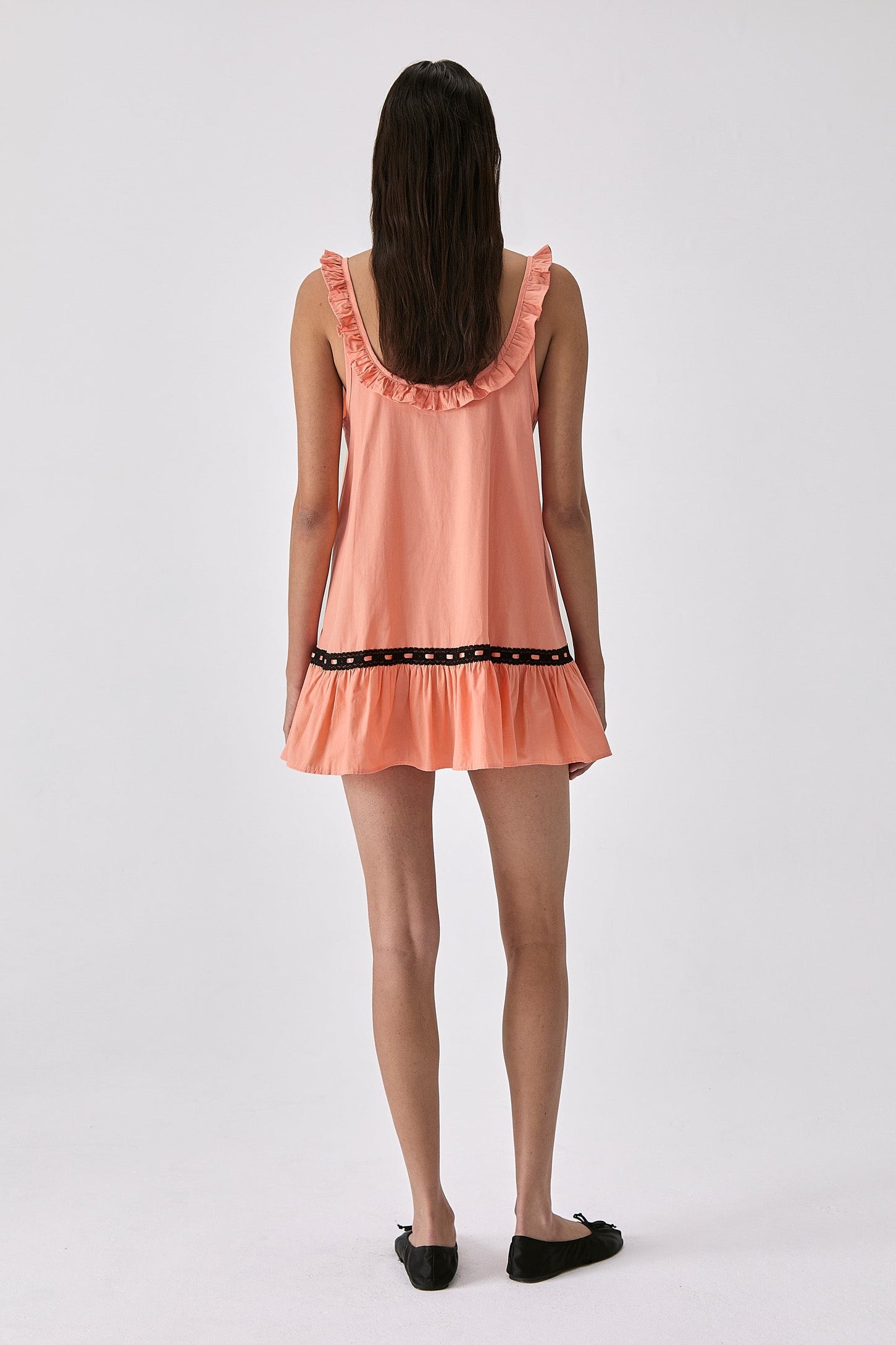 Mary Dress Coral