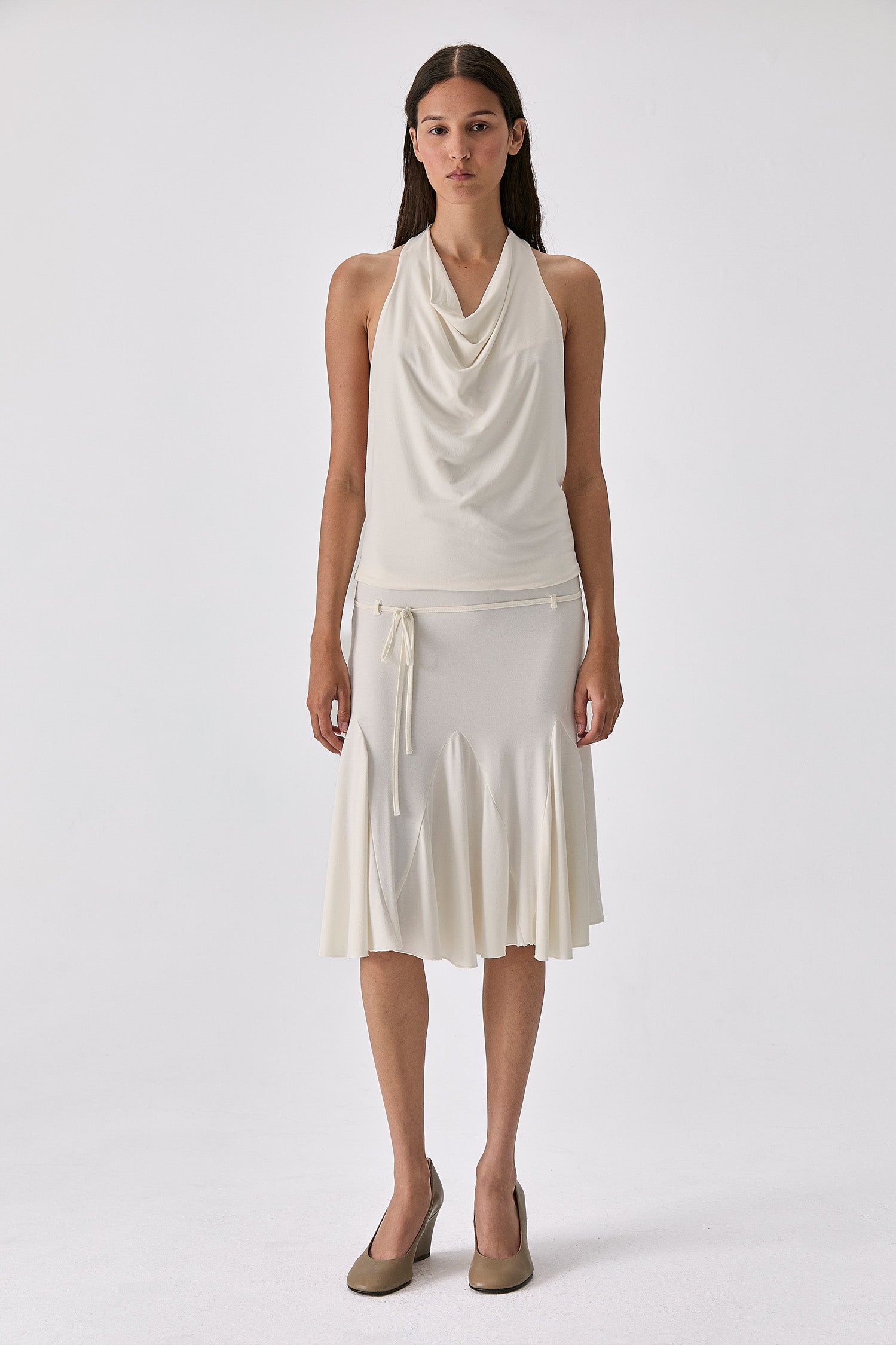 Ava Skirt White
