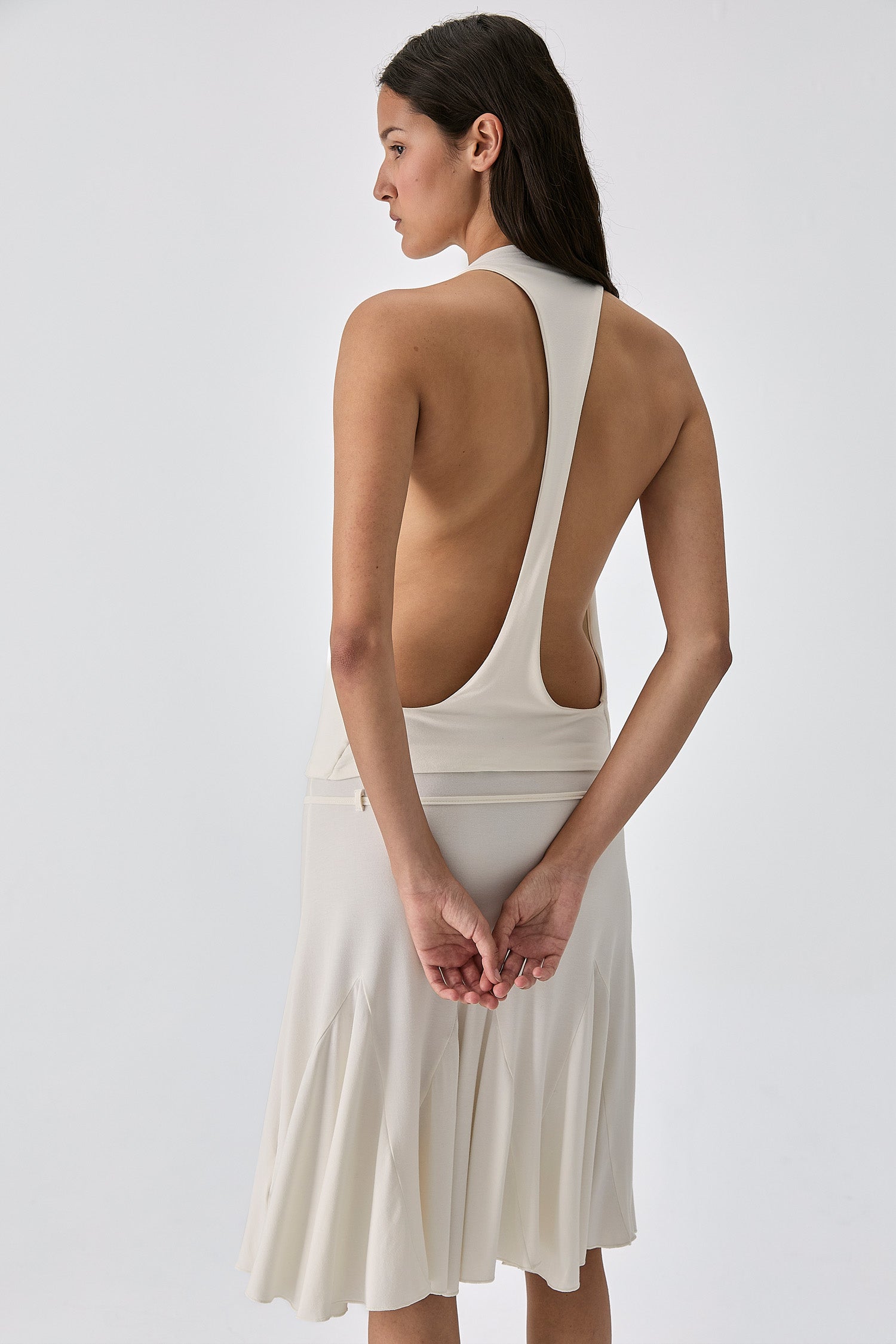 Ava Skirt White