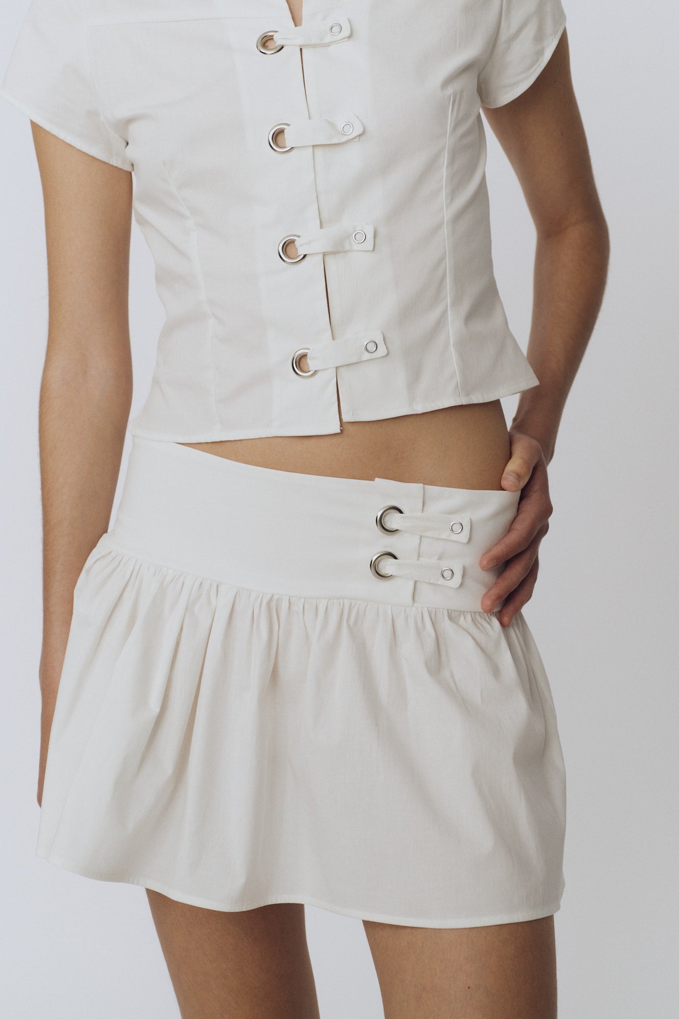 Doll Skirt White